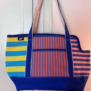 Land's End Boat Tote Pet Carrier - never used!